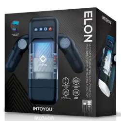 Elon Masturbador Inteligente Función Up and Down, Calor, Vibración y Soporte Movil