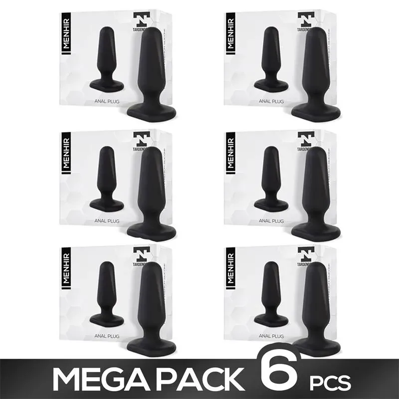 Pack de 6 Menhir Plug Anal – Packs
