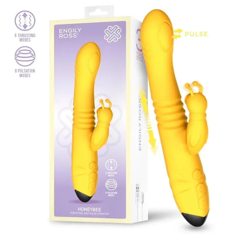 Honeybee Vibrador con Thrusting y Pulsación – Vibradores