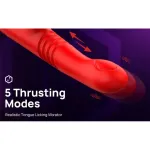 Velvet Vibrador con Thrusting y Pulsación