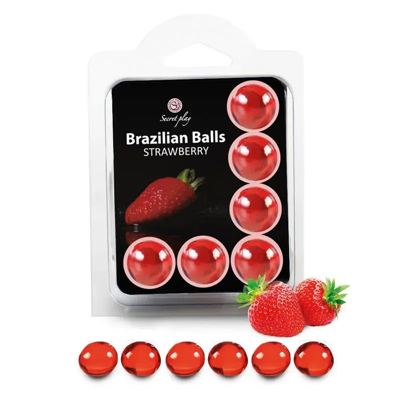 Brazilian Balls Set 6 Fresa – Aceites/Cremas de Masaje