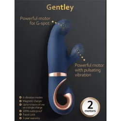 Gentley Vibrador Punto G Caribbean Blue