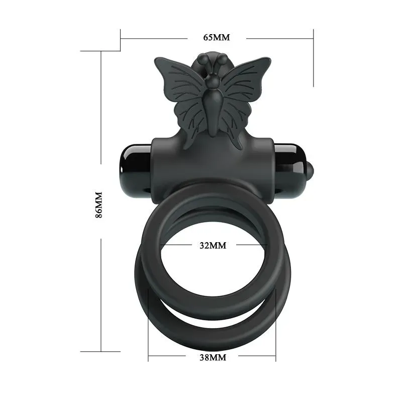 Anillo para el Pene Passionate Ring IX con Vibración – Anillos Pene