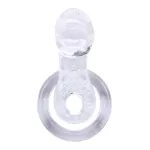 Anillo Vibrador para el Pene The Tongue Transparente