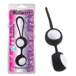Bolas Geisha MisSweet 17.7 cm Silicona Negro