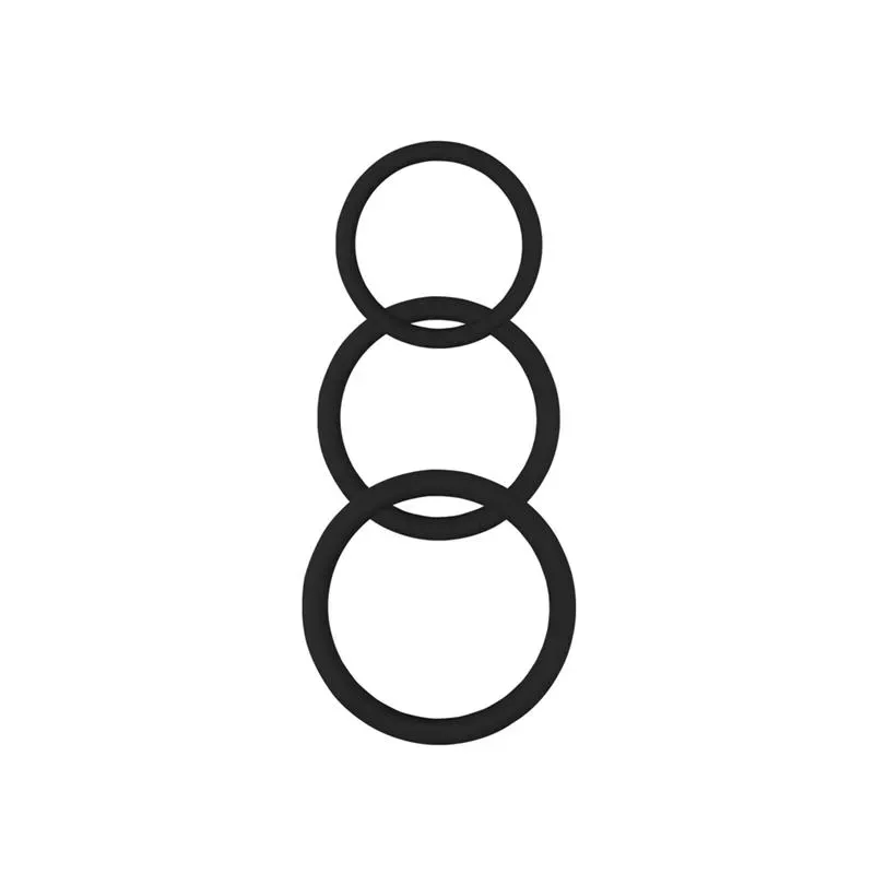 Anillo para el Pene Magnum Force Silicona Negro – Accesorios Pene