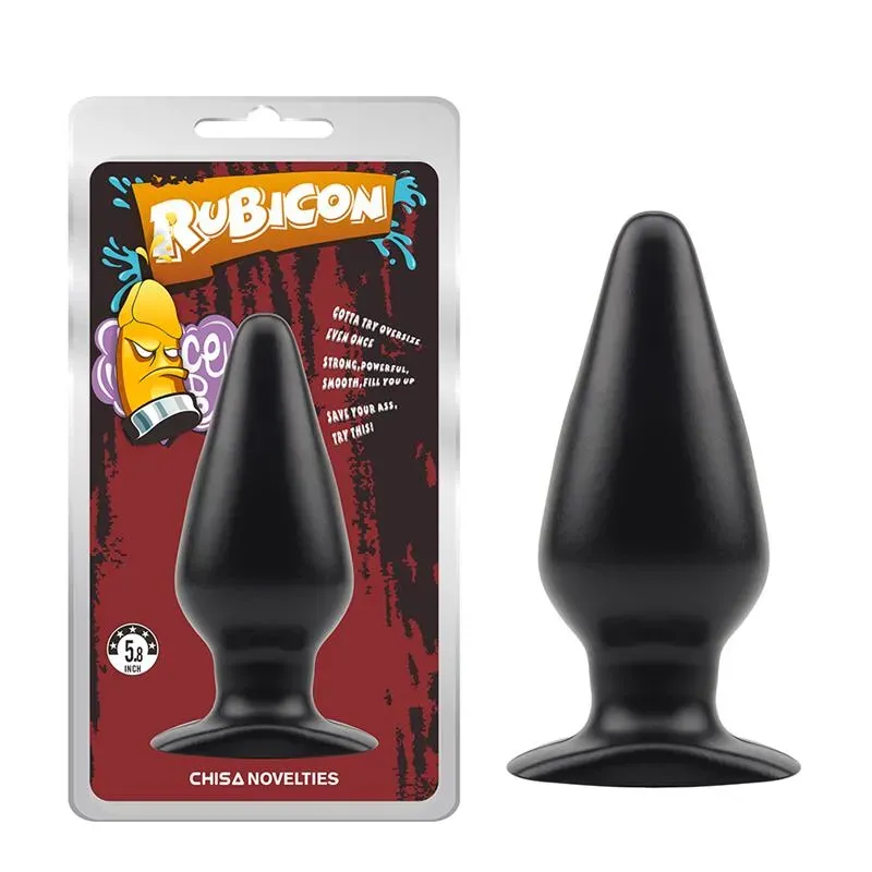 Plug Anal Rubicon 15 x 5.7 cm Negro – Anal