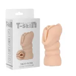 Masturbador Taco Tuna T-Skin 12.6 cm Natural