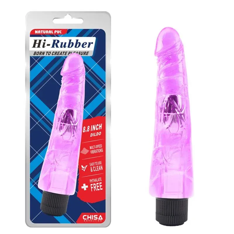 Vibrador Hi-Rubber 8.8 Purpura – Vibradores