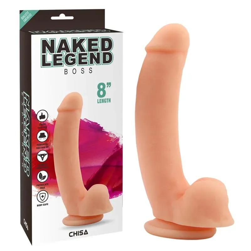 Dildo Boss 20.5 x 4.1 cm Silicona Natural – Dildos