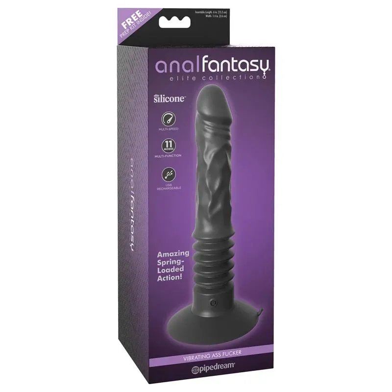 Vibrador Anal Ass Fucker Silicona USB – Anal