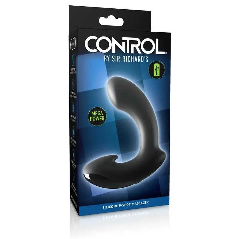 Estimuldor Prostático Control Silicone P-Spot – Anal