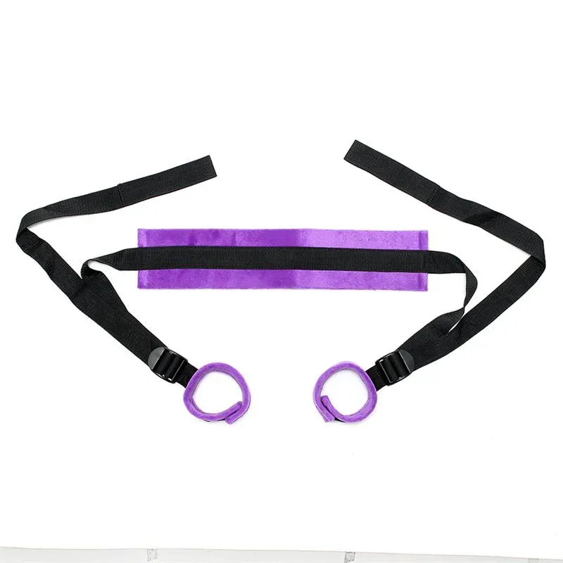 Rimba Bondage Play Set de Ataduras Ajustables Color Púrpura – BDSM/Ataduras