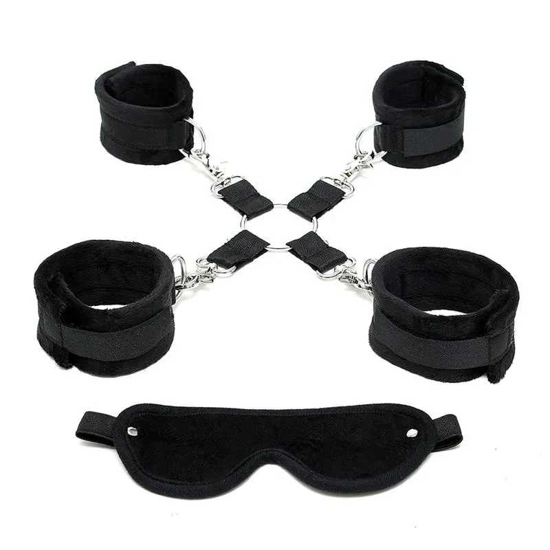 Rimba Bondage Play Set de Bondage Color Negro – BDSM/Ataduras