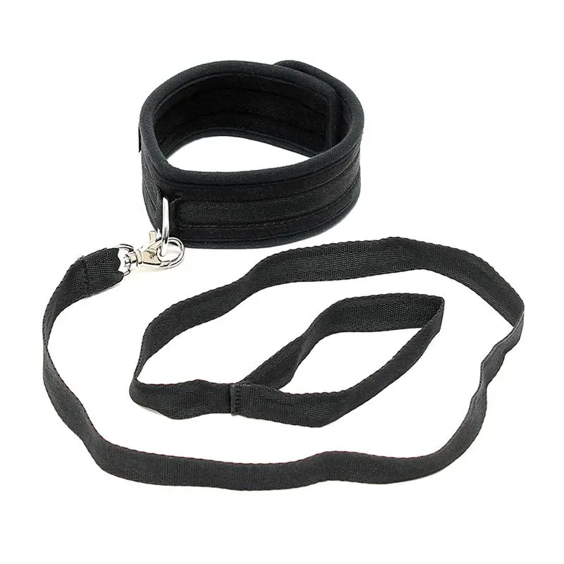 Collar con Correa Ajustable Color Negro – Collares