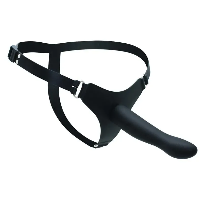 Rimba Latex Play Arnés con Dildo 16 cm – Arneses
