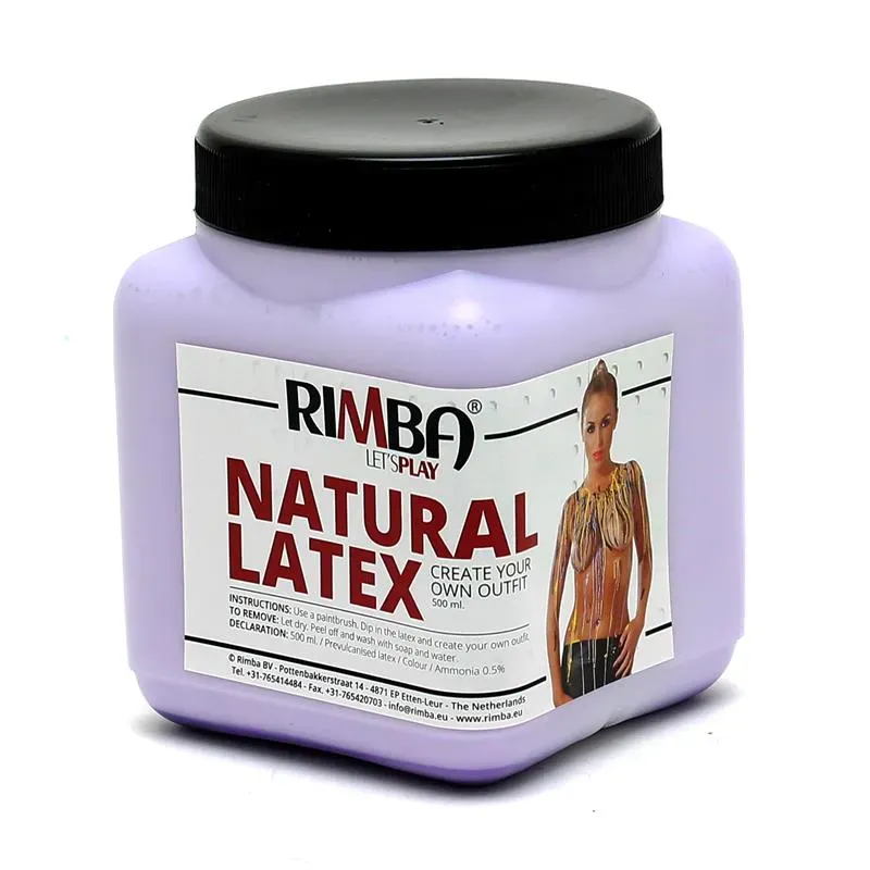 Rimba Latex Play liquid Latex Lila – BDSM/Accesorios