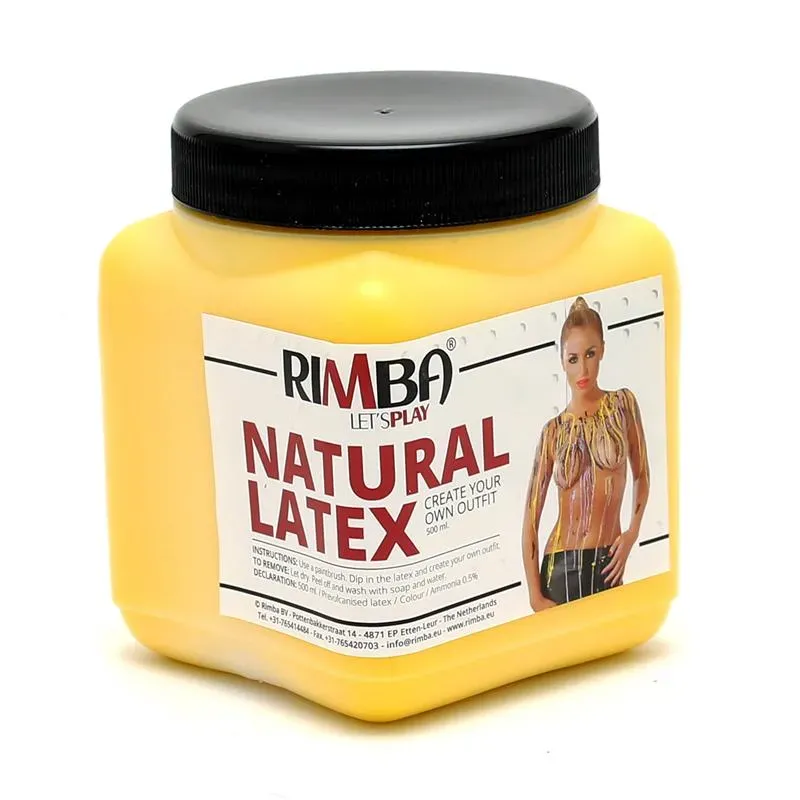 Rimba Latex Play Liquid Latex Amarillo – BDSM/Accesorios