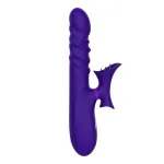 No. Fourteen Vibrador Función Telescópica Ondulante y Lengua Alta Frecuencia Silicona Líquida USB