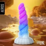 Aeros Dildo Silicona Líquida 21,5 cm