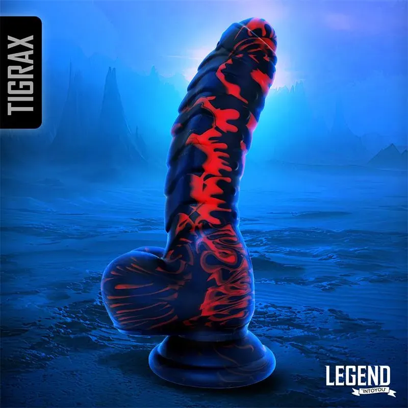 Tigrax Dildo Realista Silicona Líquida 17,5 cm – Dildos