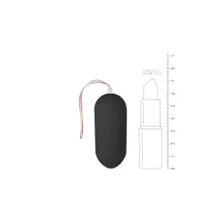 Huevo Vibrador Control Remoto 10 Funciones Negro
