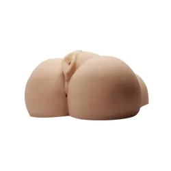 Masturbador Doble Vagina y Ano con Vibración