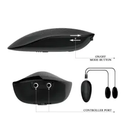 Masturbador Doble Vagina y Ano con Vibración