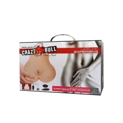 Masturbador Doble Vagina y Ano con Vibración