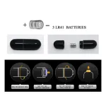 Funda para el Pene con Bala Color Negro