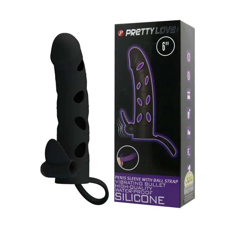 Funda para el Pene con Bala Color Negro – Fundas Pene
