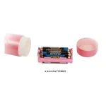 Baile Arnés con Dildo Vibrador Rosa 18 cm