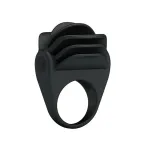 Pretty Love Anillo Vibrador Chester Color Negro