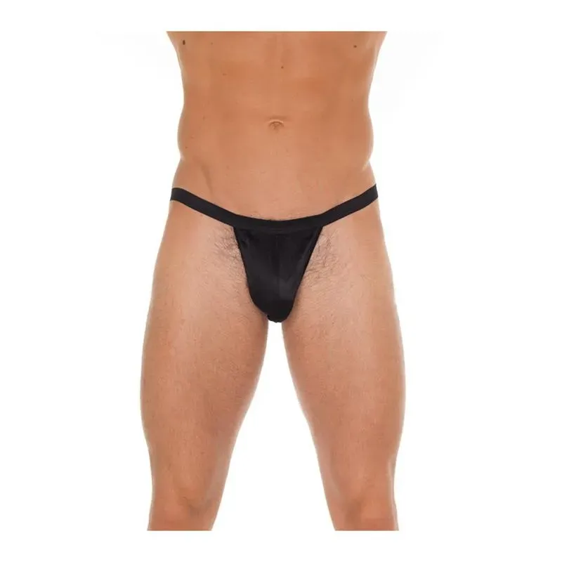 Tanga Negro Talla Única – Slips, Tangas y Boxers