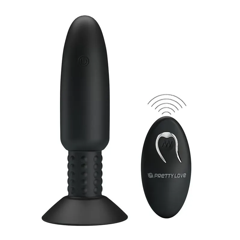 Plug Anal con Vibración y Rotación con Control Remoto USB – Vibradores