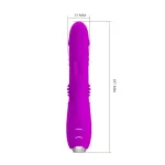 Dorothy Vibrador con Función Up and Down USB Púrpura
