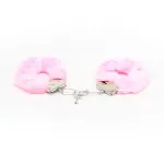 Esposas de Metal para Muñecas con Pelo Rosa