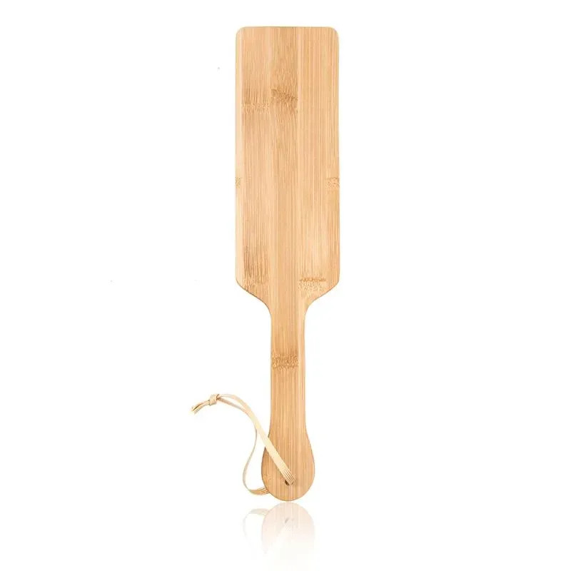 Pala de Bambú 35.7 cm – Fustas, Floggers y Palas