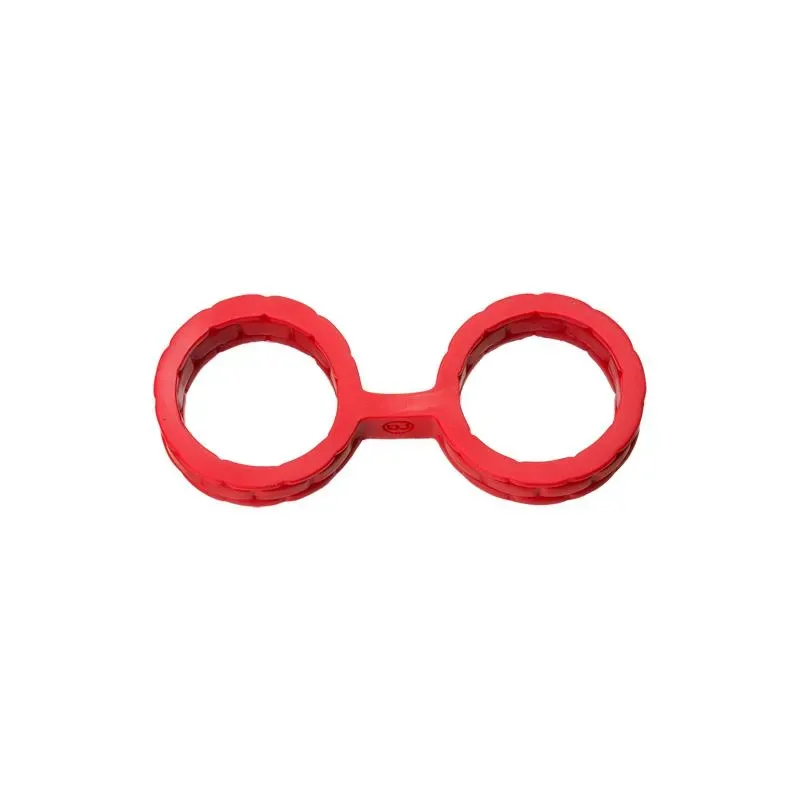 Esposas Japonesas para Bondage Silicona Premium Talla L Rojo – Esposas y Antifaces