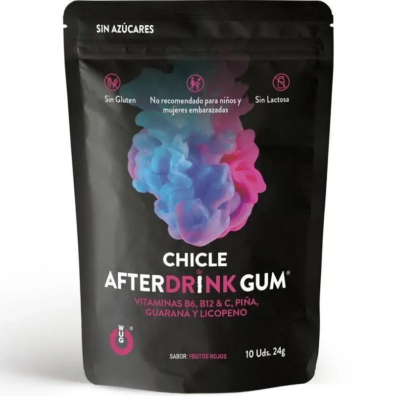 Chicle Afterdrink 10 Uds – Potenciadores