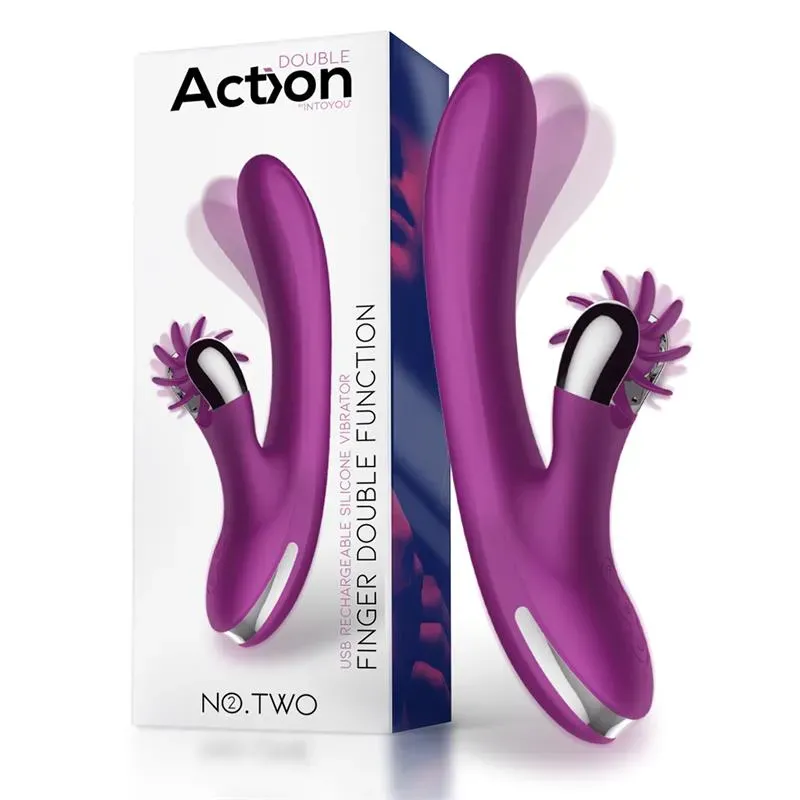 No. Two Vibrador Movimiento Finger y Rueda Estimuladora – Vibradores