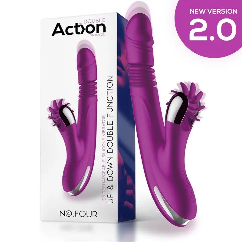 No. Four Vibrador Up and Down y Rueda Estimuladora – Vibradores