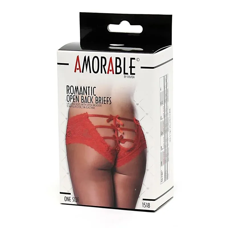 Braguitas Ancha Tipo Corset Rojas Talla Única – Braguitas/Tangas/Culottes
