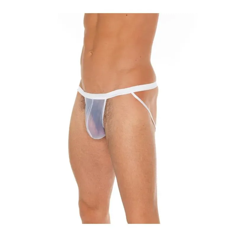 Jock Suspensorio Blanco Talla Unica – Slips, Tangas y Boxers
