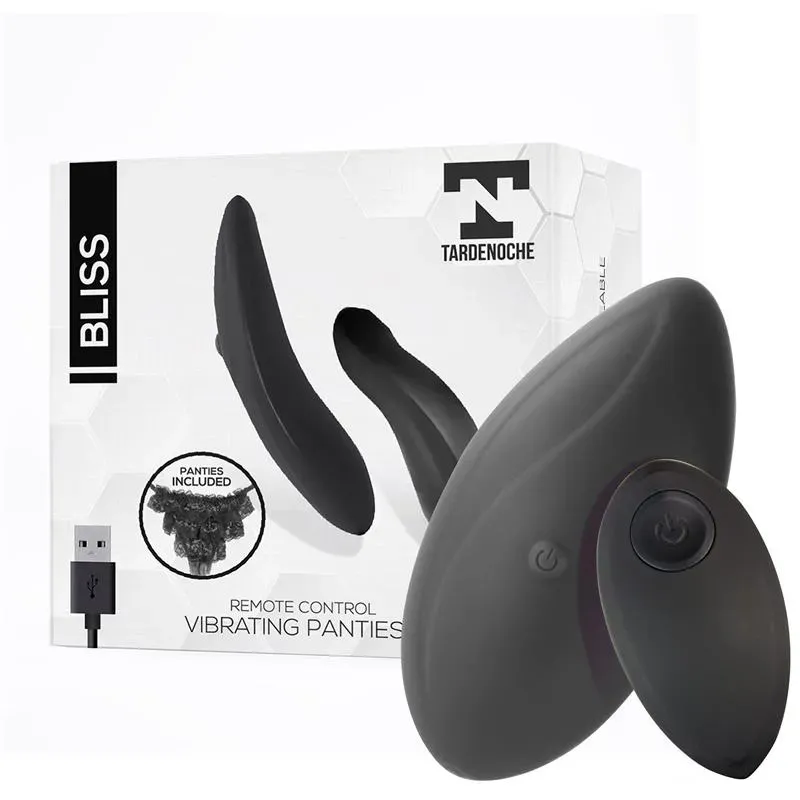 Bliss Estimulador de Braguita con Control Remoto USB Silicona – Estimuladores