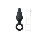 Plug de Silicona Negro - Mediano