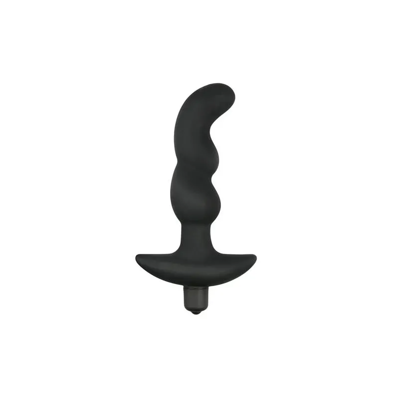 Vibrador Prostático Silicona Negro – Anal