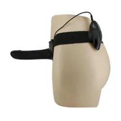 Arnés con Dildo Hueco y Control Remoto Vito