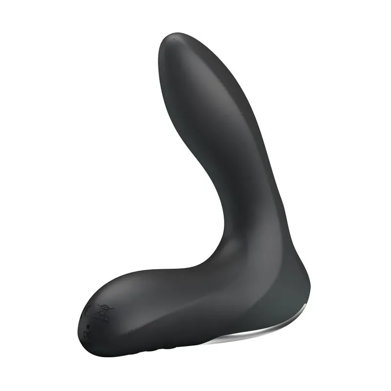 Estimlador Anal Inflable Leonard Silicona USB Negro – Anal