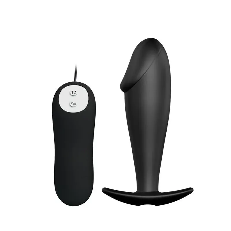 Plug Anal Negro con Mando – Anal